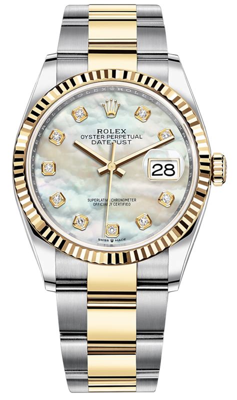 rolex oyster 36mm steel and yellow gold